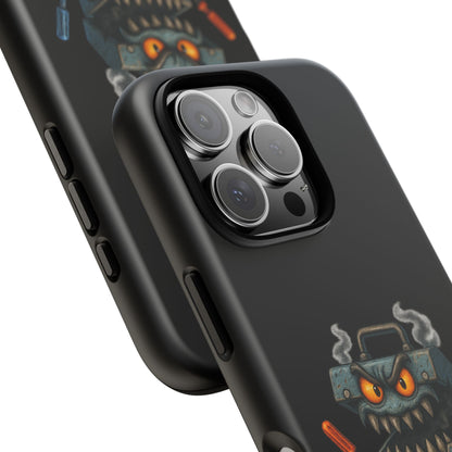 Phone Case — 'I Fix Things... Permanently' Mechanic Tool Monster Protective Case
