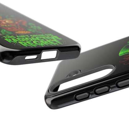 Radioactive Leprechaun Phone Case — "This Ain't Green, It's Radioactive Regret"