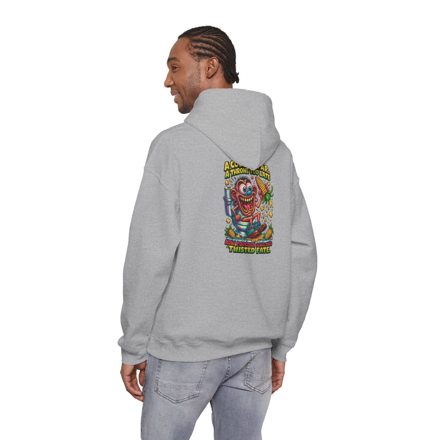 Twisted Fate Clown Hoodie – Retro Horror Skate Graphic Sweatshirt