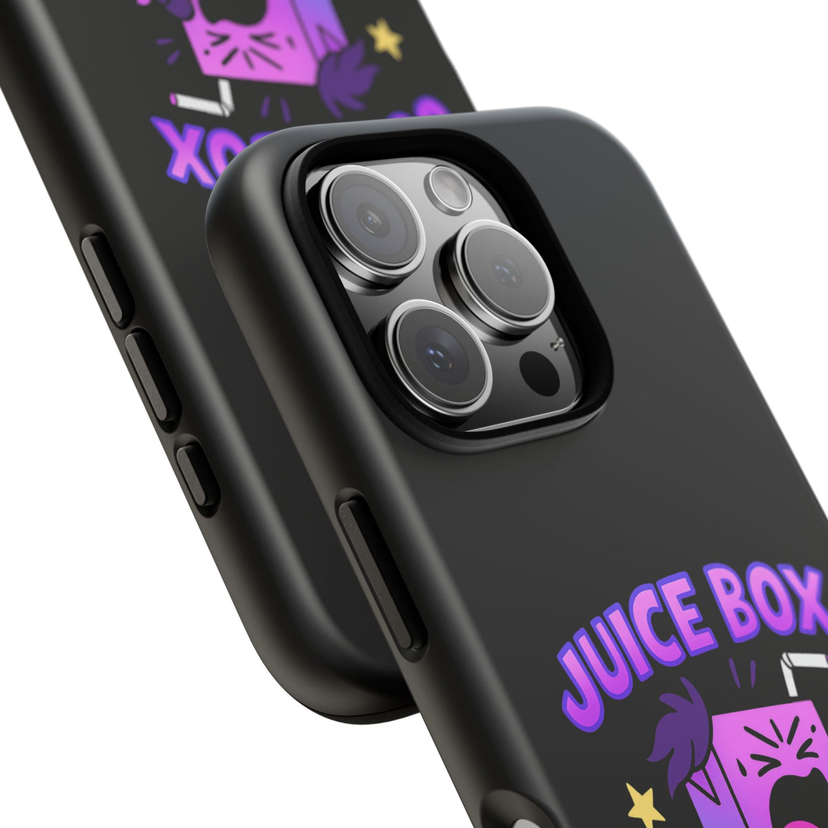 Phone Case — 'Juice Box Hero' Cute Cartoon Protective Cover