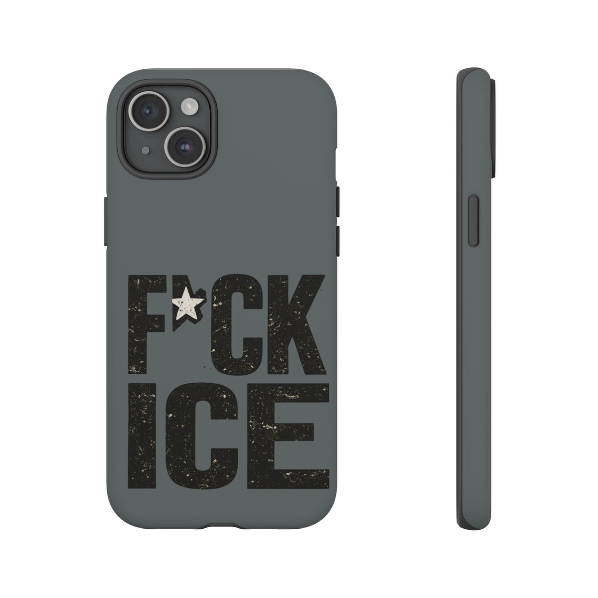 Phone Case — “F*CK ICE” Bold Protest Protective Case