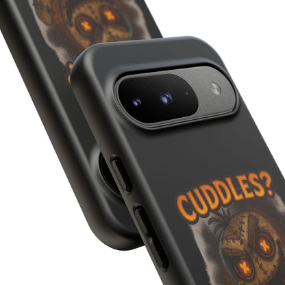 Phone Case — 'Cuddles? Curses.' Voodoo Doll Gothic Protective Case