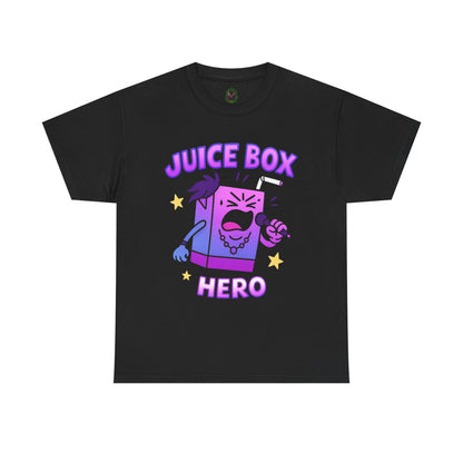 Juice Box Hero T-Shirt | Cute Cartoon Beverage Design