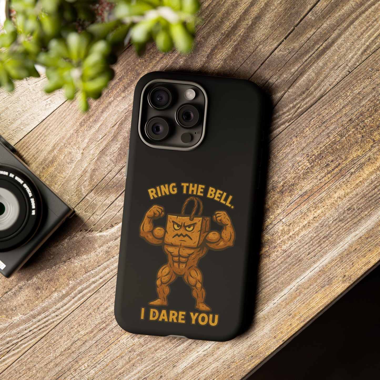 Phone Case — "Ring the Bell I Dare You" Tough Gym Mascot