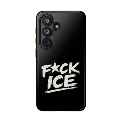 Phone Case — “F*ck Ice” Bold Protest Graphic Protective Case