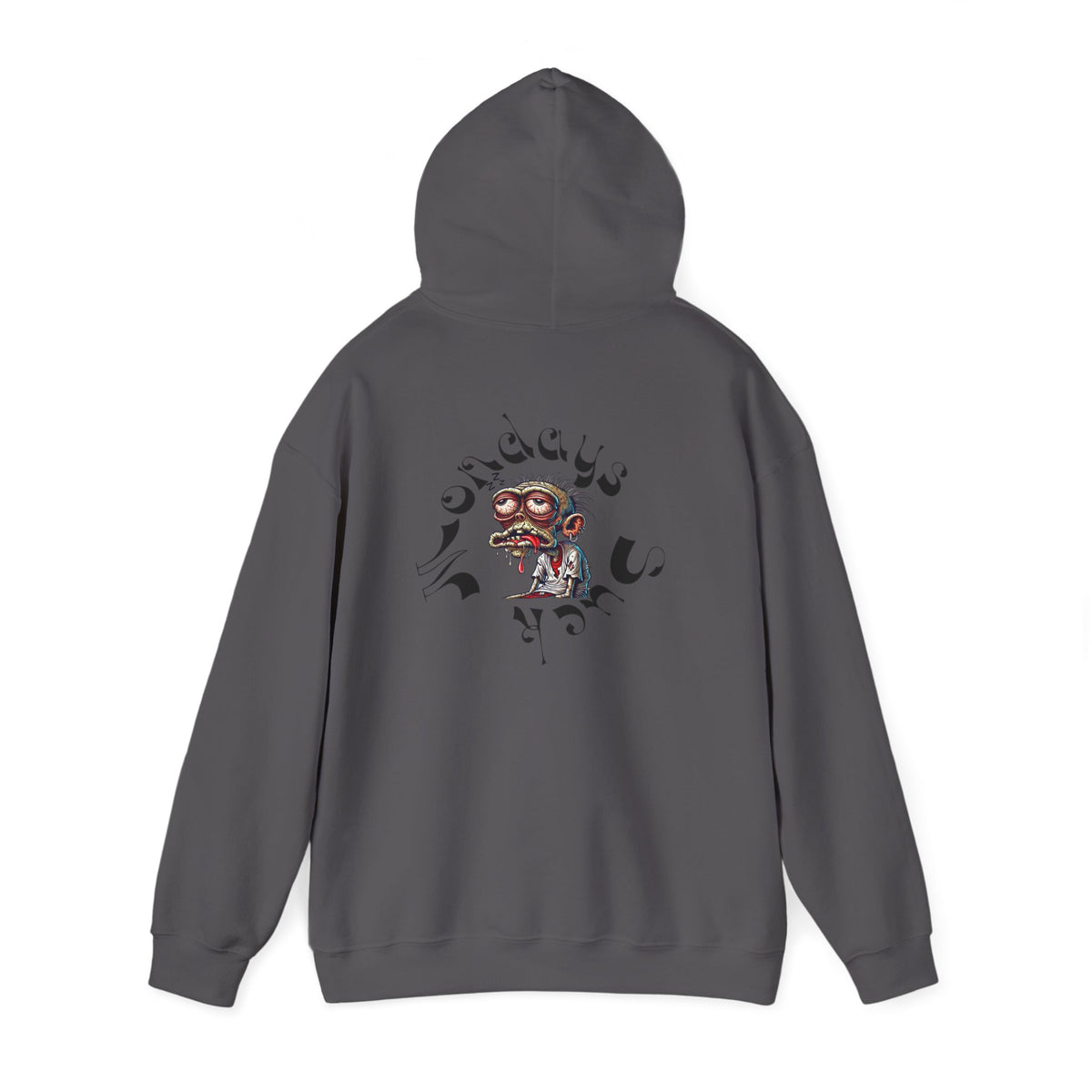 Hoodie - Funky Cartoon Skull Graphic Hoodie