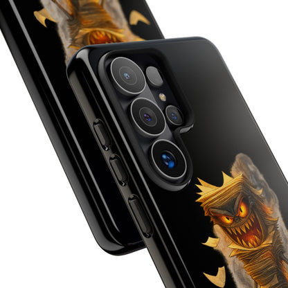 Phone Case — Halloween Mummy Creature “Stapled Your Soul to Page 666” Horror Design