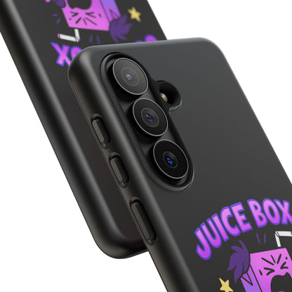 Phone Case — 'Juice Box Hero' Cute Cartoon Protective Cover