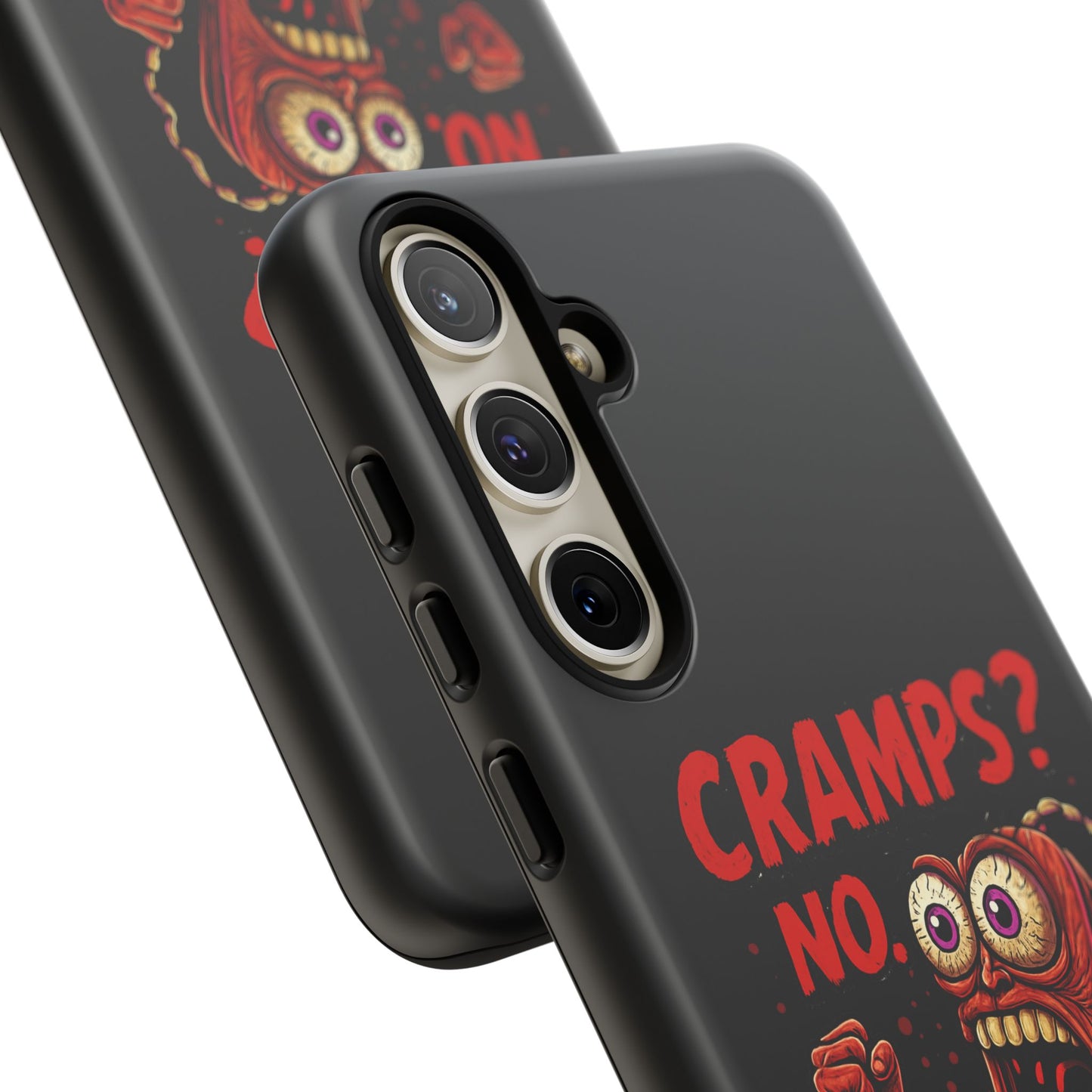 Phone Case — "Cramps? No, Wrath!" Retro Hot-Pepper Graphic