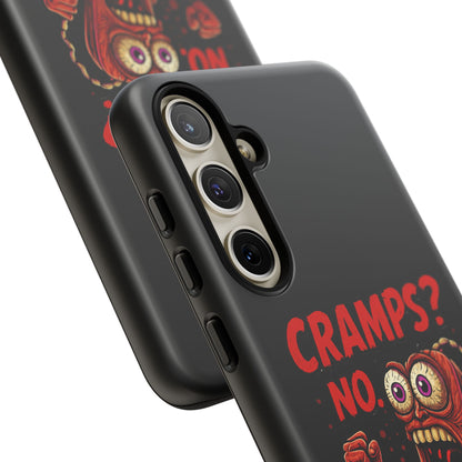 Phone Case — "Cramps? No, Wrath!" Retro Hot-Pepper Graphic