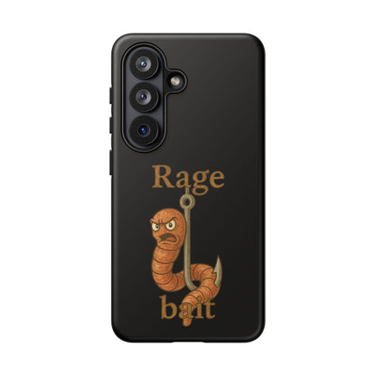 Phone Case — "Rage Bait" Angry Worm Fishing Design