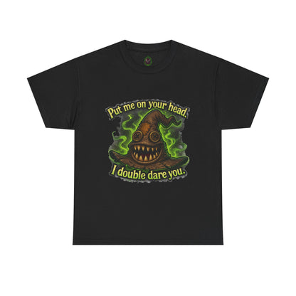 Cursed Sorting Hat tee | Put me on your head I double dare you