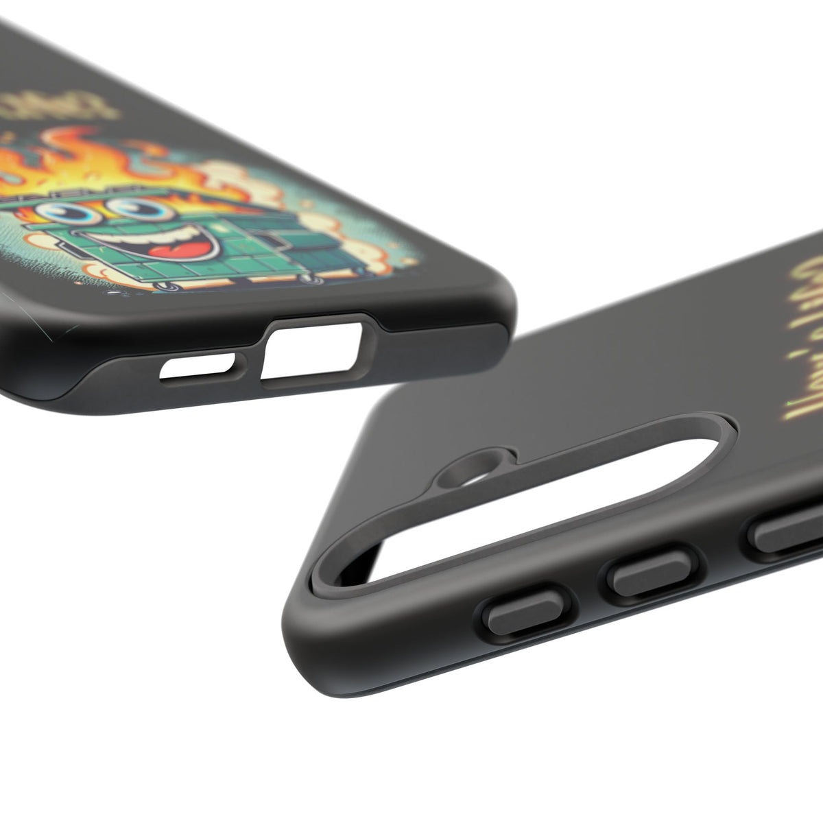 How's Life? Flaming Dumpster Phone Case