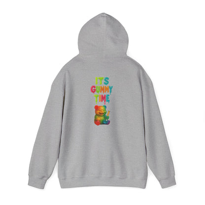 Gummy Time Hoodie — Colorful Gummy Bear Graphic Pullover