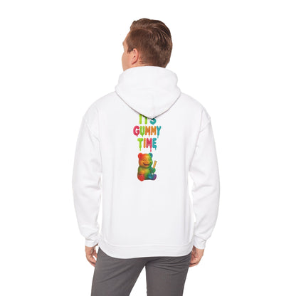 Gummy Time Hoodie — Colorful Gummy Bear Graphic Pullover