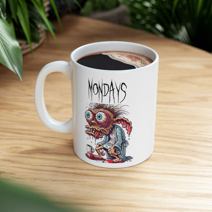 Mondays – Zombie Mug for the Coffee-Dead