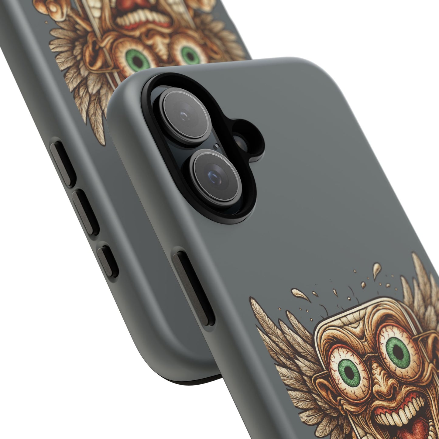 Phone Case — Funny Vintage Winged Toaster Design (“Your Opinion Has Less Absorbency”)