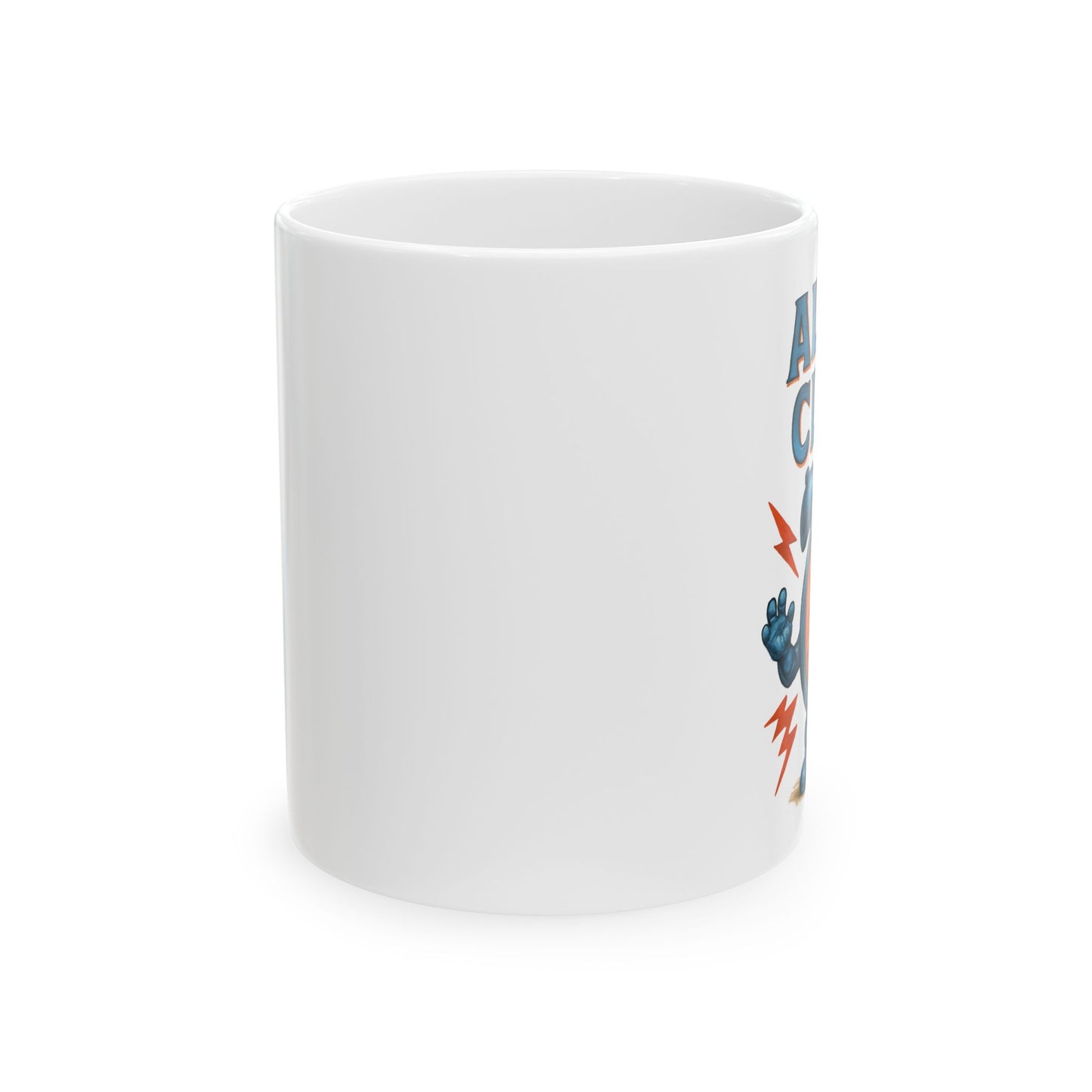 Retro Alarm Clock Ceramic Mug (11oz, 15oz)