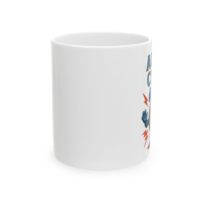 Retro Alarm Clock Ceramic Mug (11oz, 15oz)