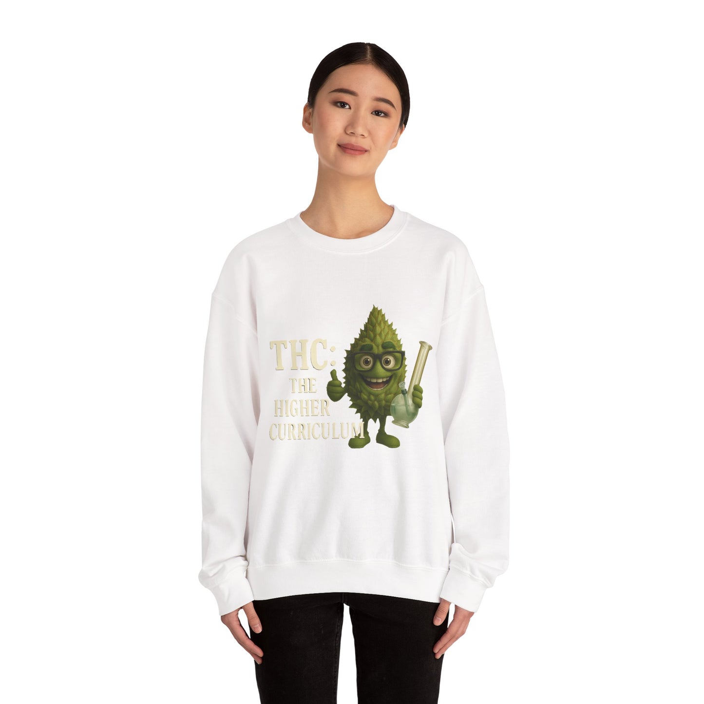 THC: The Higher Curriculum – Stoner Education Sweatshirt