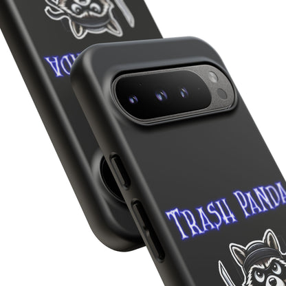 Trash Panda Ninja Phone Case — Cute Raccoon Warrior Protective Case