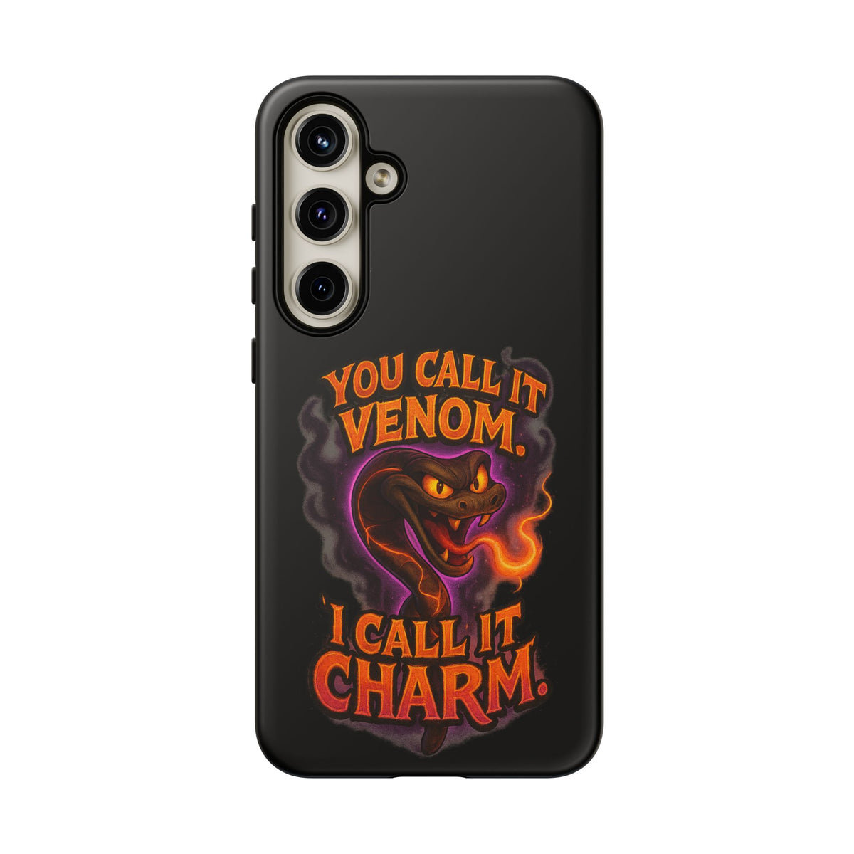 Tough Cases — "You Call It Venom, I Call It Charm" Snake Phone Case