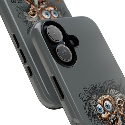 Phone Case — Funny Grumpy Troll Design: “Get Off My Lawn” Protective Cover