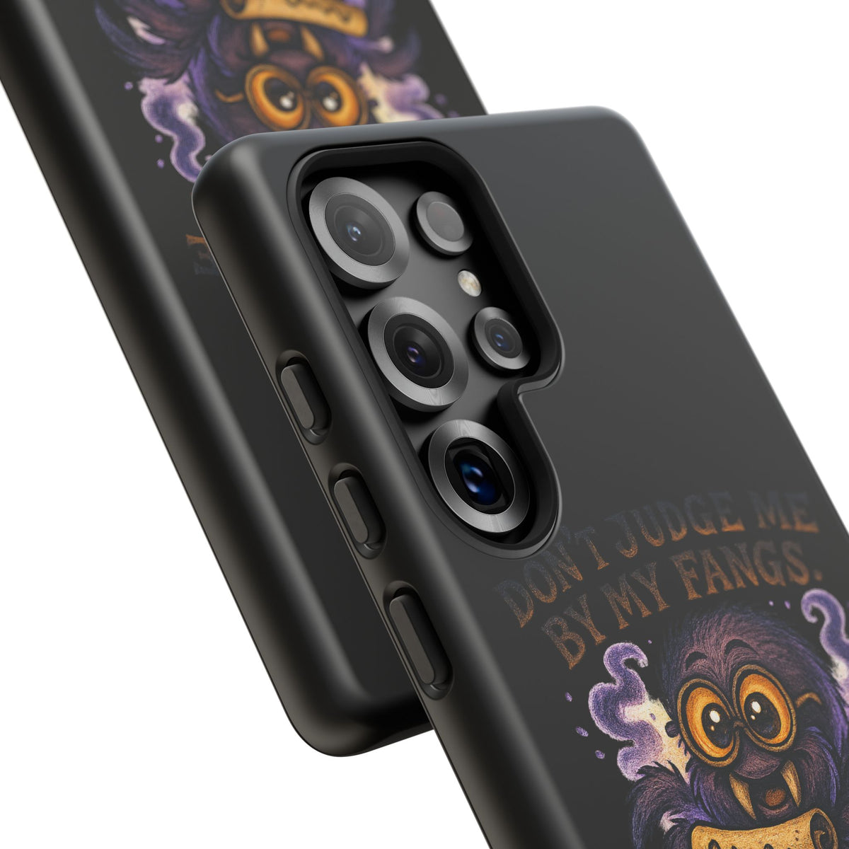 Phone Case — Fiery One-Eyed Demon with "I See Your Soul... And It's Disappointing"