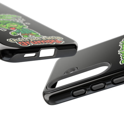 Phone Case — "Dead Inside, Outside, That's Just a Little Grumpy" Cute Zombie Design
