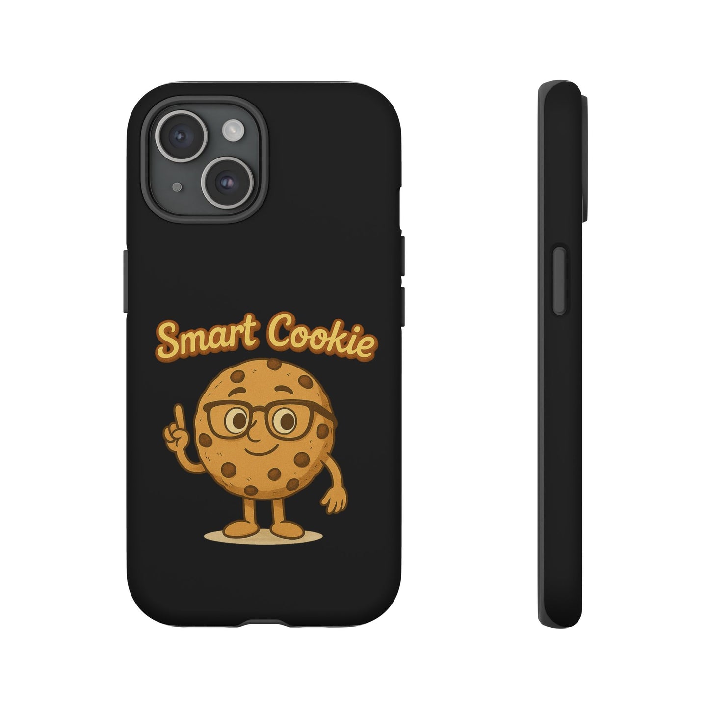 Phone Case — "Smart Cookie" Cute Cartoon Cookie Protective Cover