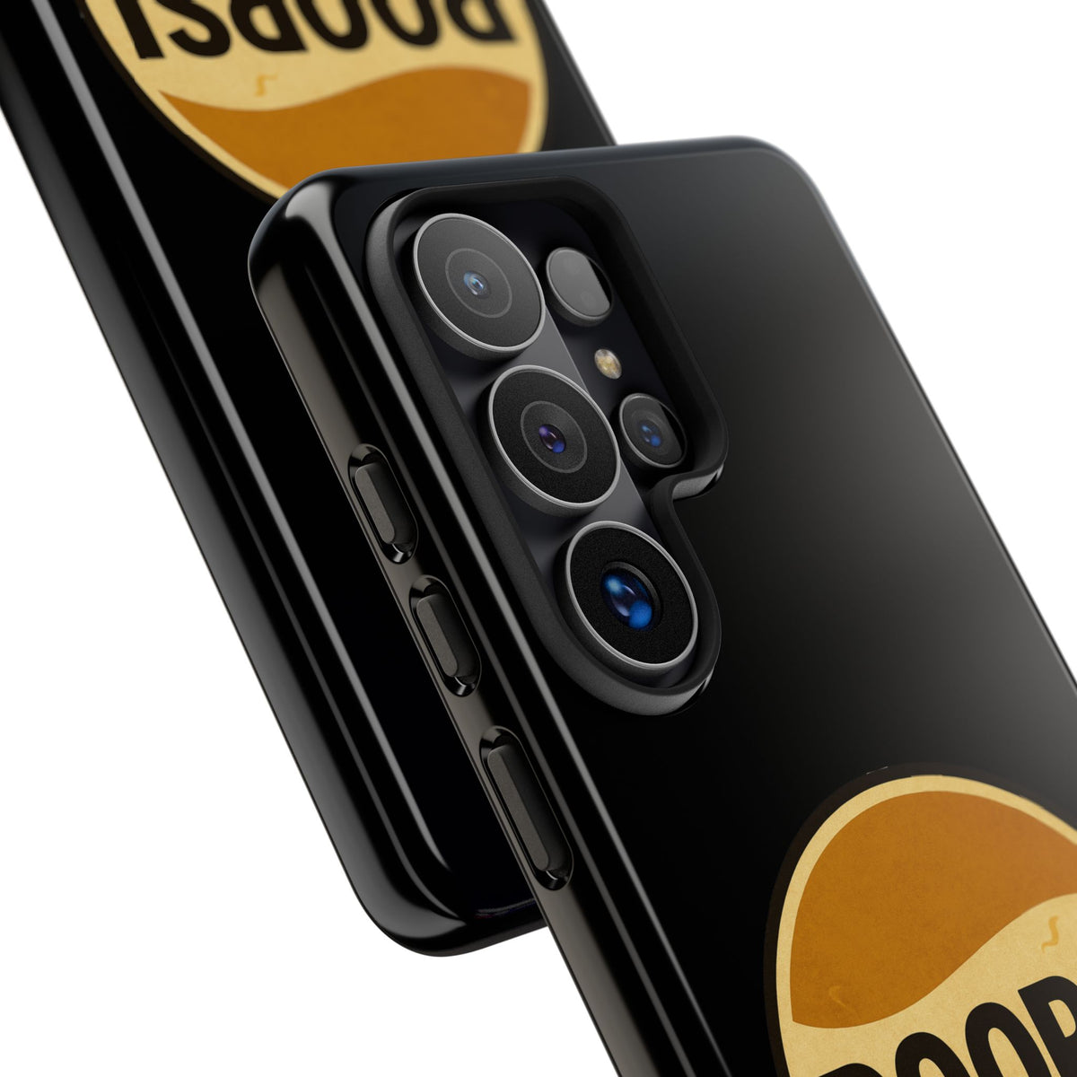 Poopsi Retro Logo Phone Case — Funny Vintage Soda-Inspired iPhone Cover