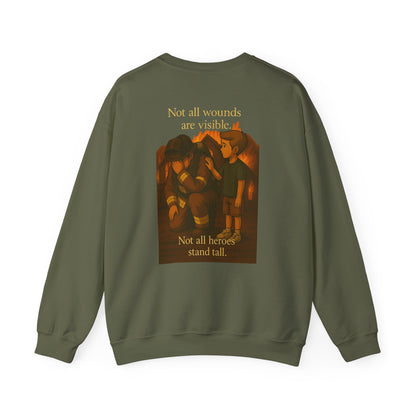 Not All Wounds Are Visible Crewneck Sweatshirt