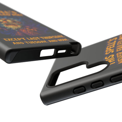 Wizard Phone Case — "This Spell's Never Failed Me!" Funny Magic Protective iPhone Cover