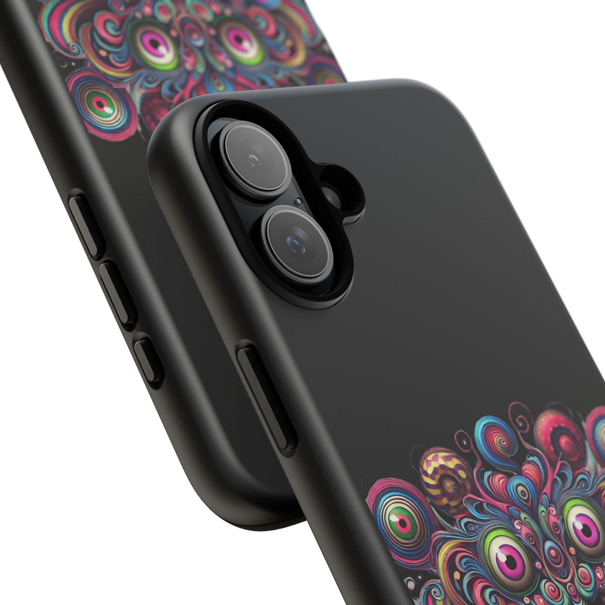 Psychedelic Smiling Eye Cluster Phone Case