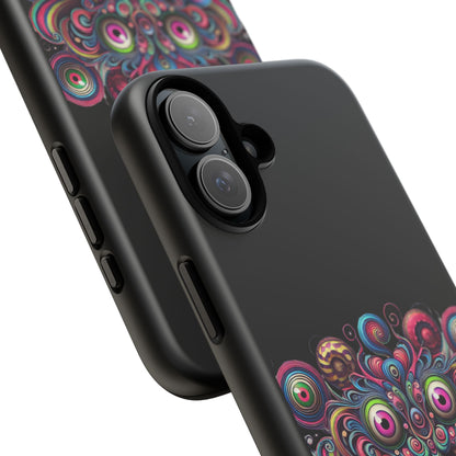 Psychedelic Smiling Eye Cluster Phone Case