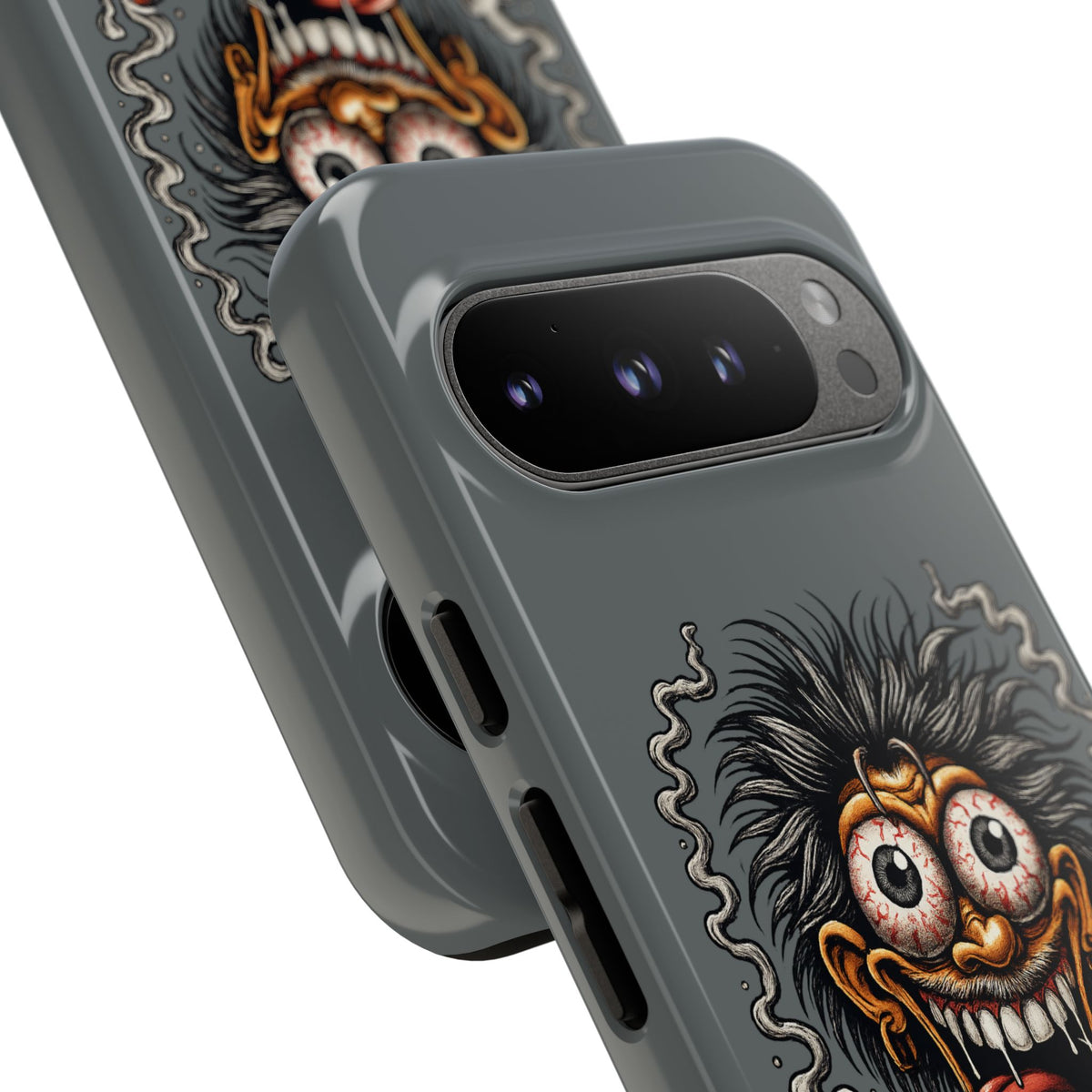 Phone Case — 'Life's a Blur and I'm Licking the Window' Funky Monster Graphic