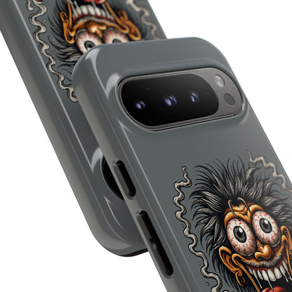 Phone Case — 'Life's a Blur and I'm Licking the Window' Funky Monster Graphic