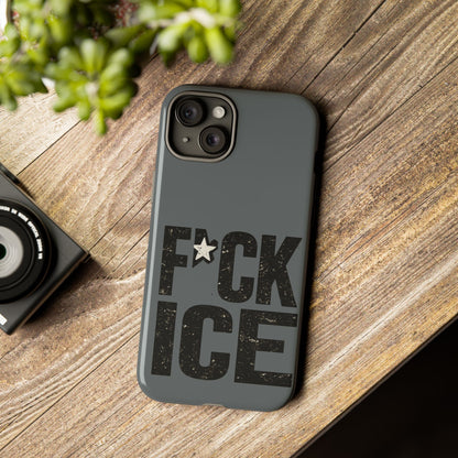 Phone Case — “F*CK ICE” Bold Protest Protective Case