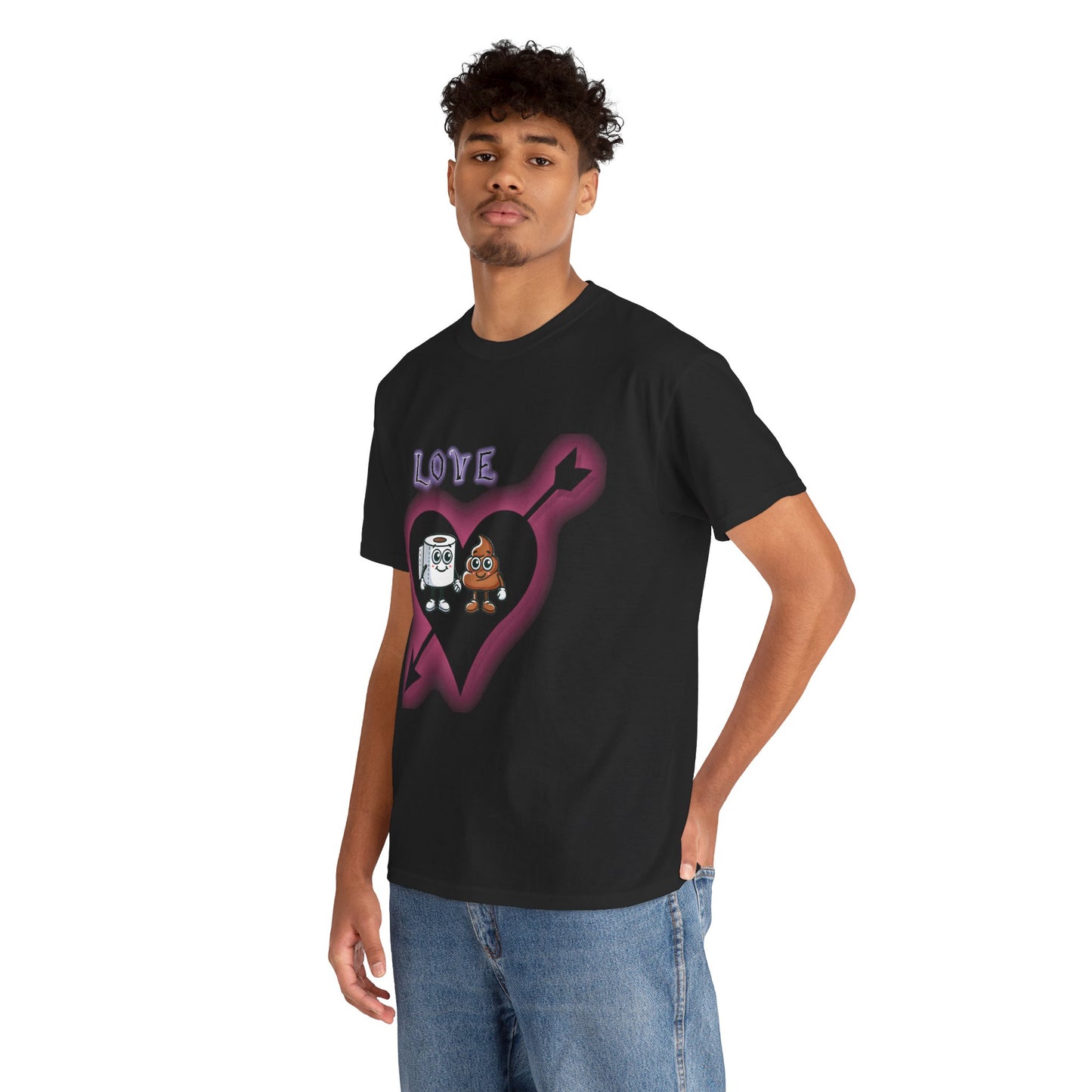 "Love Knows No Bounds" Funny TP & Poop Emoji