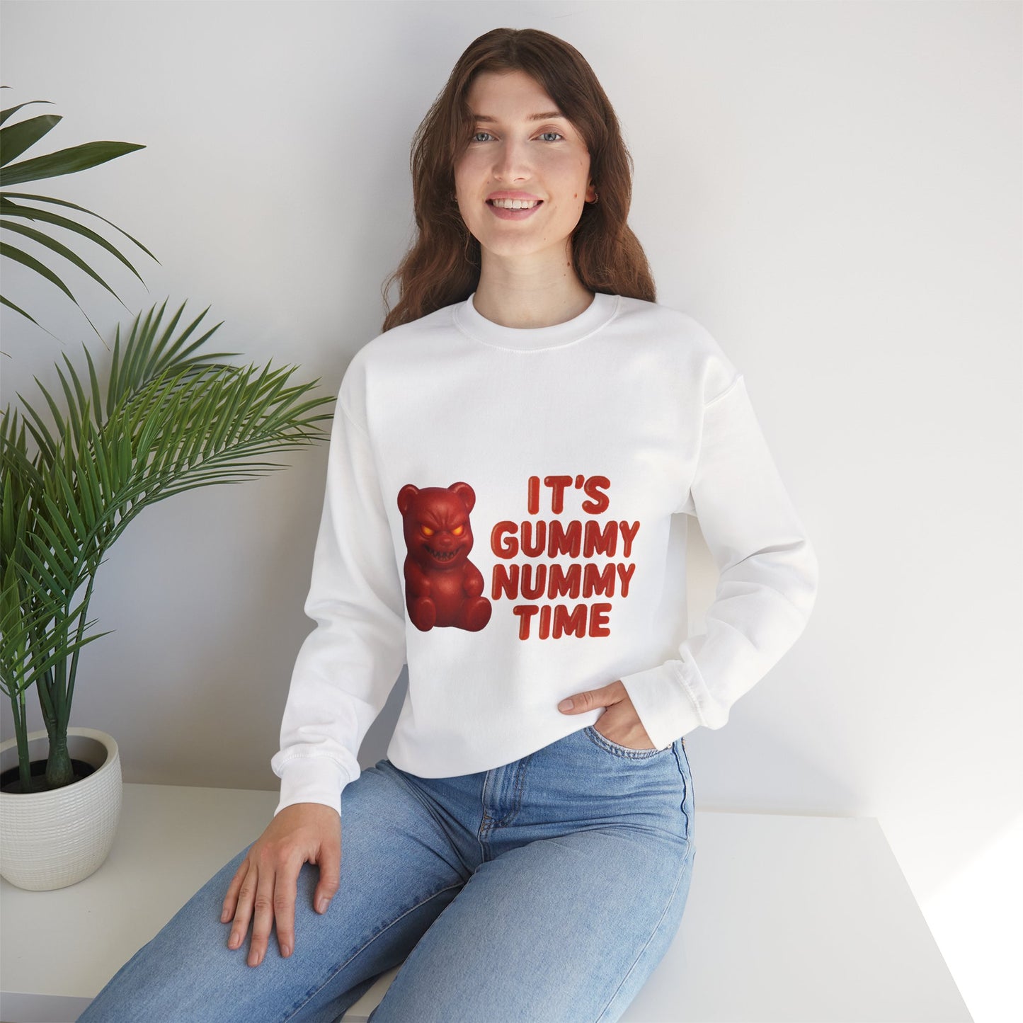 It’s Gummy Nummy Time – Evil Gummy Bear Sweatshirt