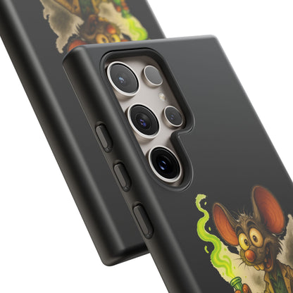 Phone Case — Funny Cartoon Rat "Oops That Wasn't Cheese" Protective Cover