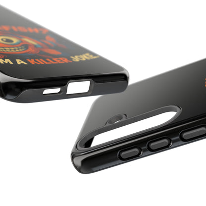 Phone Case — “Clownfish? I’m a Killer Joke.” Funny Creepy Fish Graphic