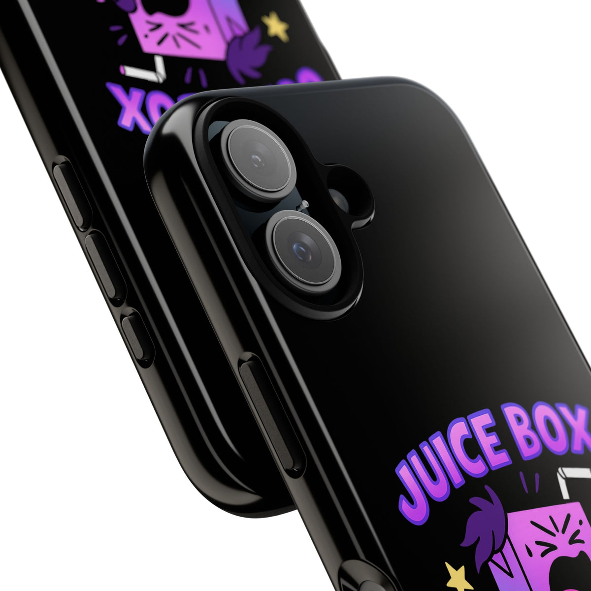 Phone Case — 'Juice Box Hero' Cute Cartoon Protective Cover
