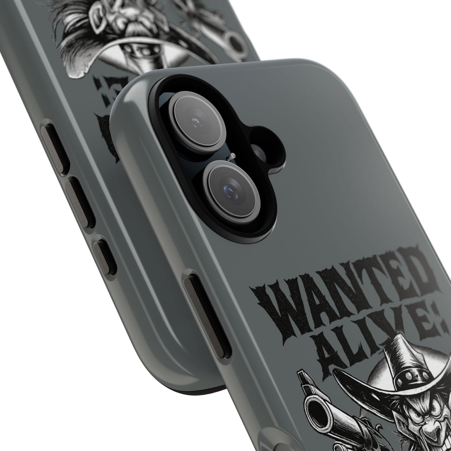 Phone Case — "Wanted Alive!" Cowboy Chewin' Tobacco Graphic