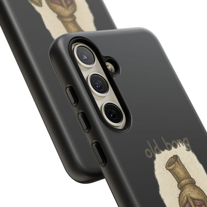 Phone Case — 'Old Bong' Funny Stoner Illustration, "This Is My Life's Bong"