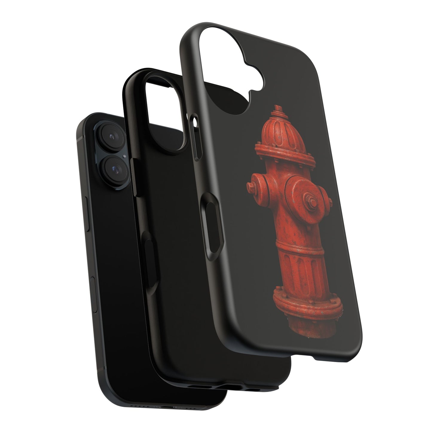 Red Fire Hydrant Phone Case — Tough Protective iPhone Cover