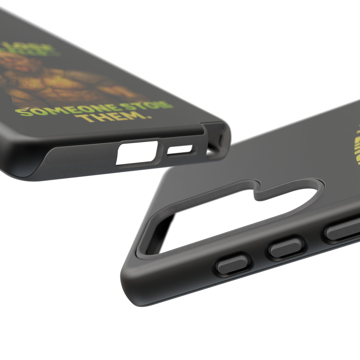 Phone Case — "I Didn't Lose Brain Cells, Someone Stole Them" Funny Zombie Warrior Protective Cover