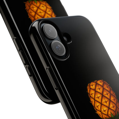 Phone Case — Tropical Pineapple "Not looking for pizza" Protective Cover