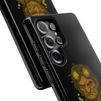 Phone Case — "Currently Surviving Off Spite and Expired Coffee" Vintage Grumpy Design