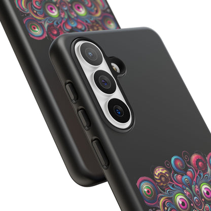 Psychedelic Smiling Eye Cluster Phone Case